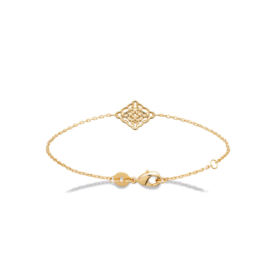 Bracelet Shiela en plaqué or