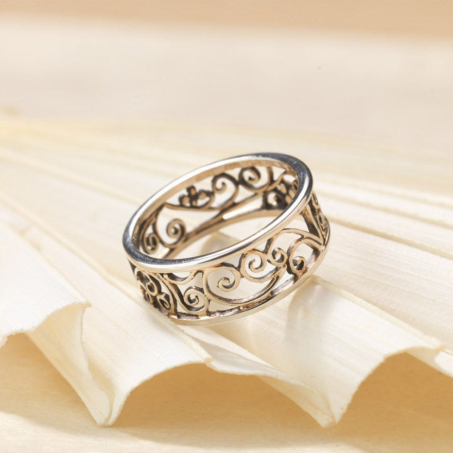 Bague filigrane en argent L'atout chic – Lucette Paris