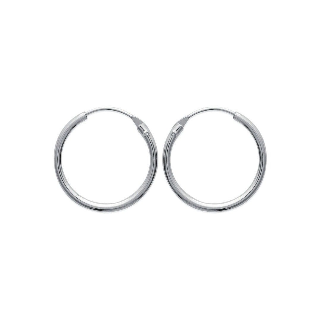 Créoles Demet en argent