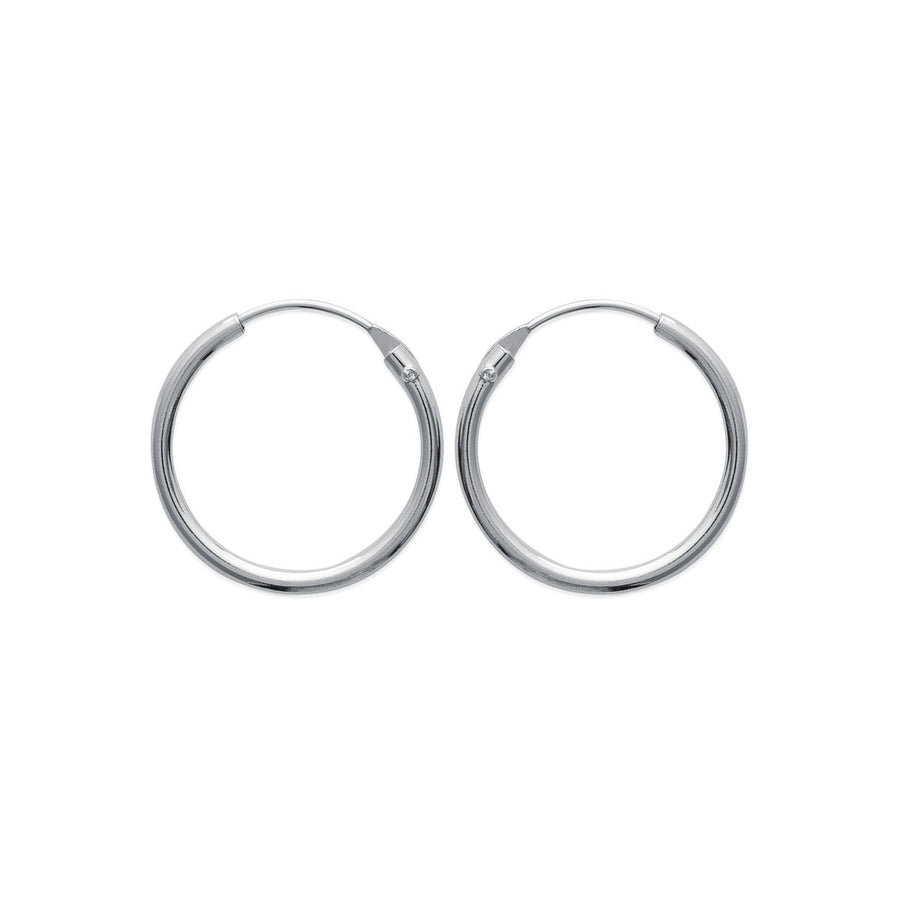 Créoles Demet en argent