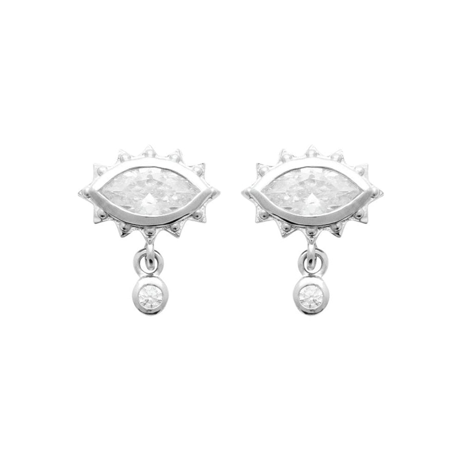 Boucles d'oreilles pendantes Maelie en argent