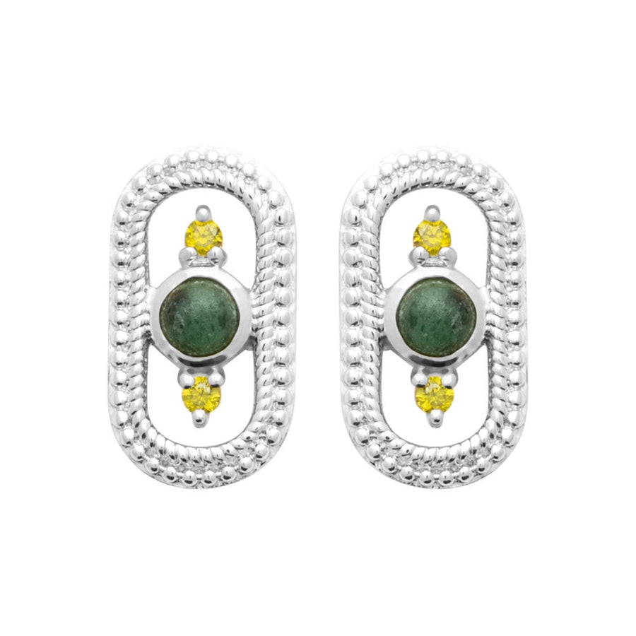 Boucles d'oreilles Maidie en argent