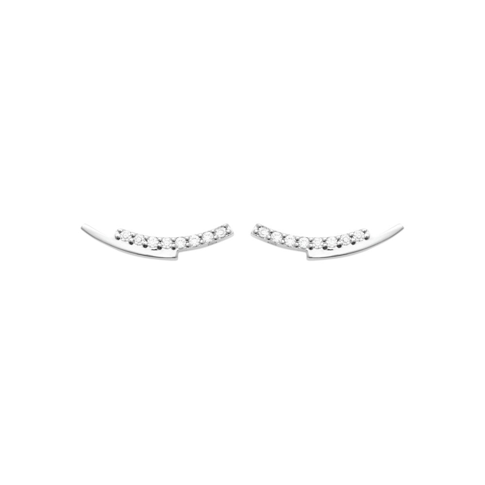 Boucles d'oreilles Wilfrida en argent