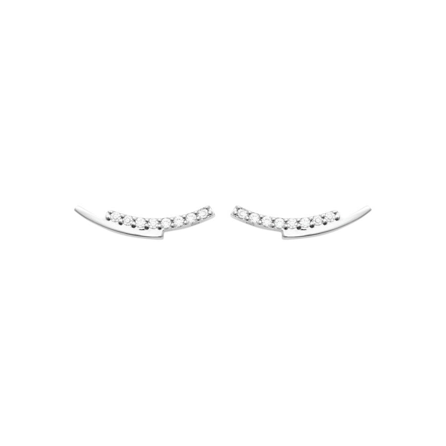 Boucles d'oreilles Wilfrida en argent