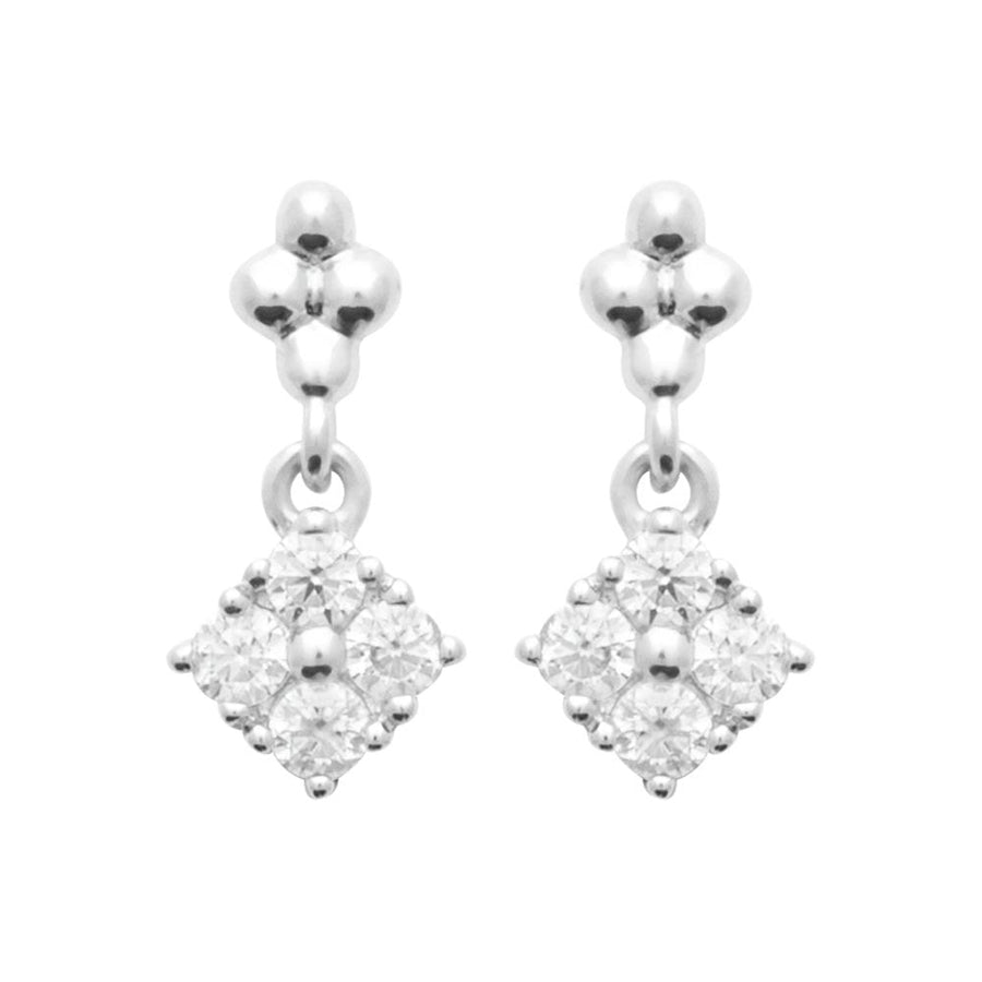 Boucles d'oreilles Leopolda en argent