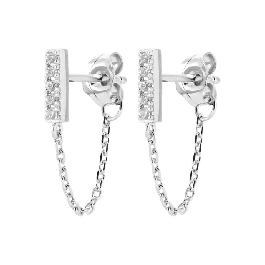 Boucles d'oreilles pendantes Liengen en argent