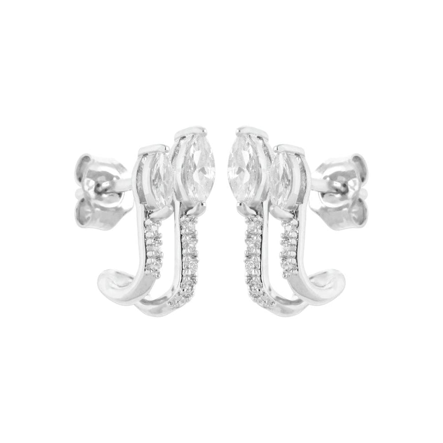 Boucles d'oreilles Thamar en argent