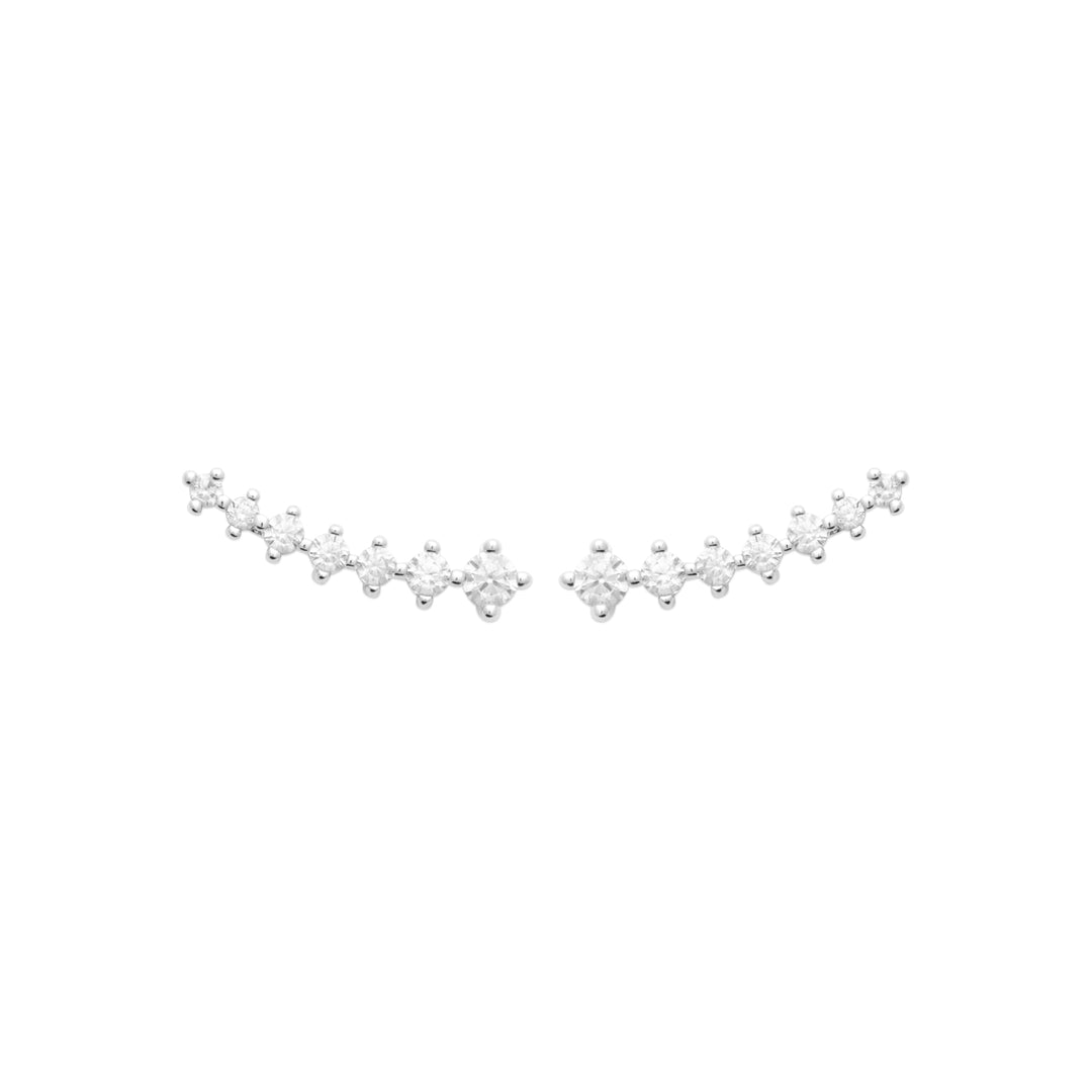 Boucles d'oreilles Alea en argent