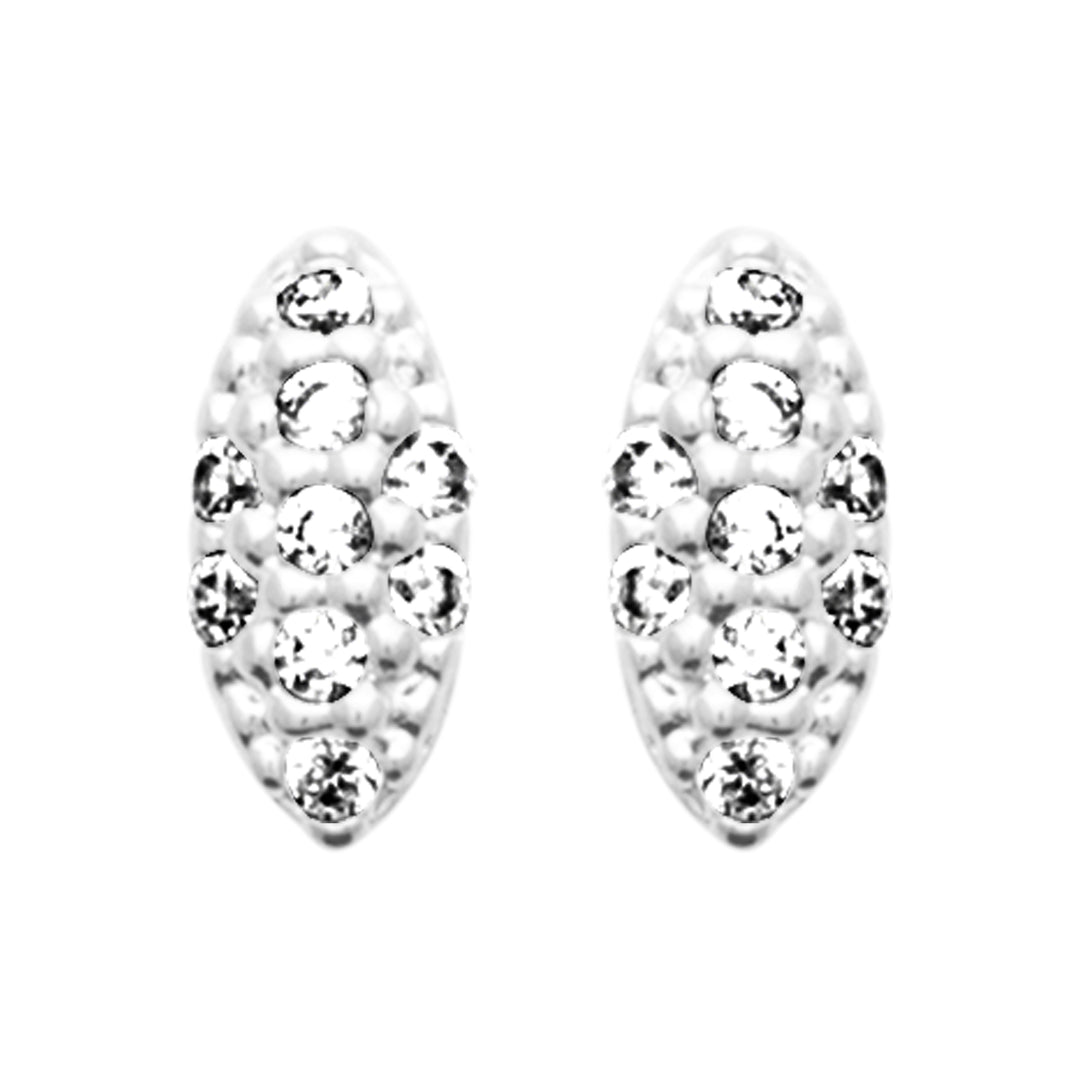 Boucles d'oreilles Arabelle en argent