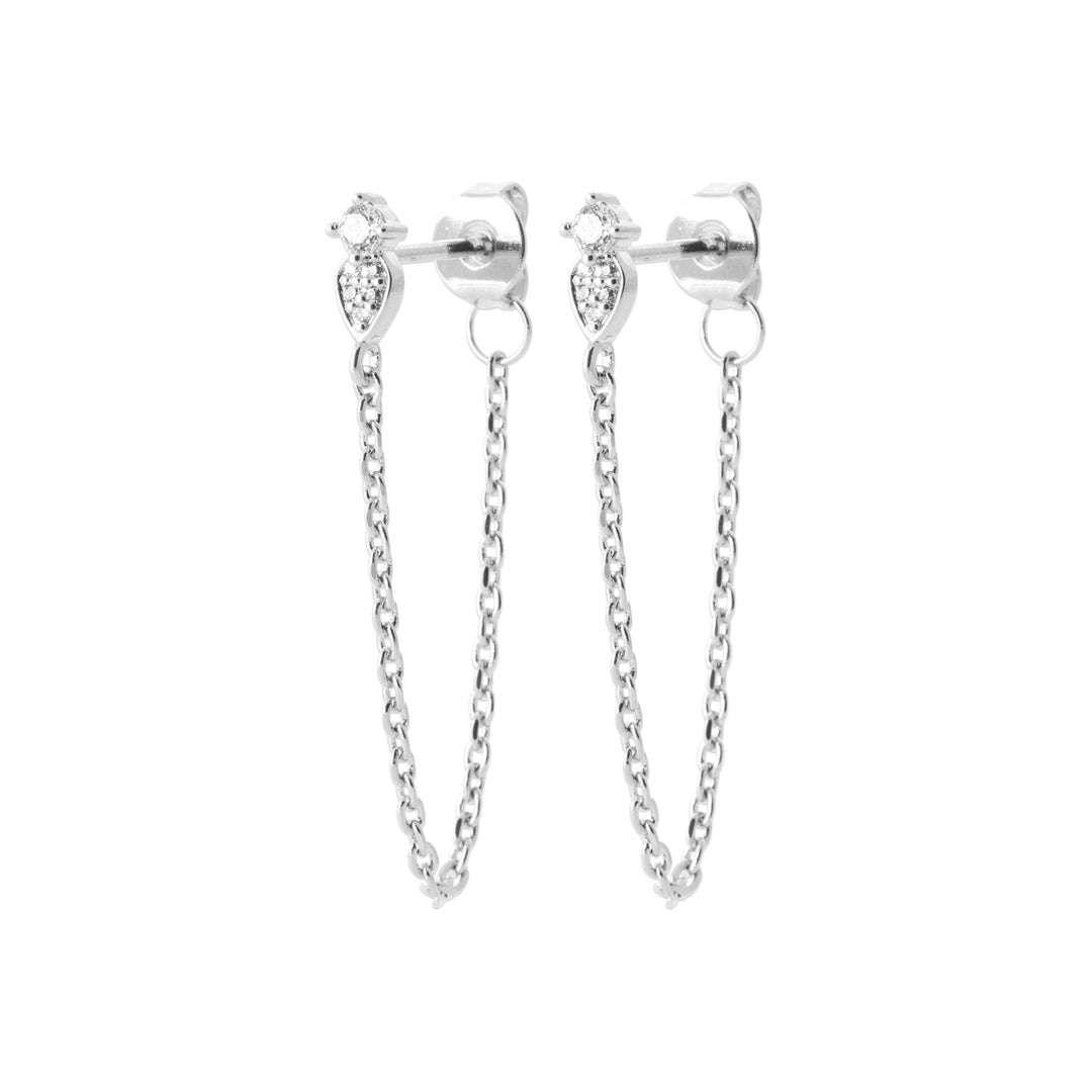 Boucles d'oreilles Sana en argent