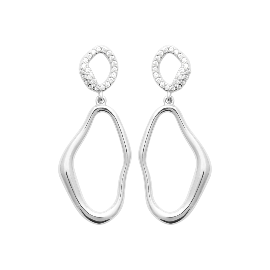 Boucles d'oreilles Allegra en argent