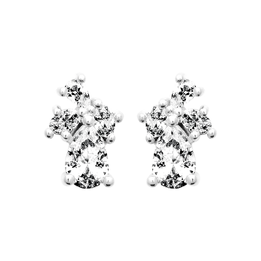 Boucles d'oreilles Betina en argent
