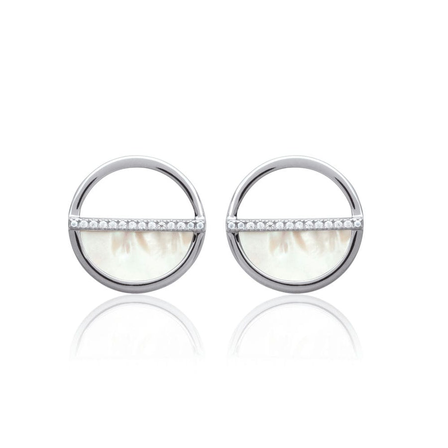 Boucles d'oreilles pendantes Maddy en argent