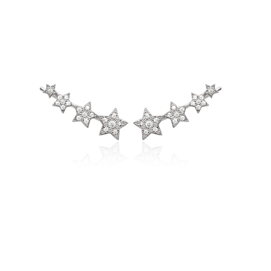 Boucles d'oreilles Marina en argent