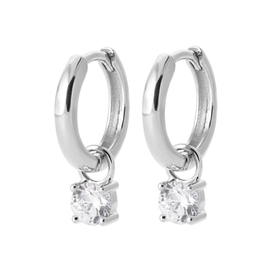 Boucles d'oreilles Milaine en argent