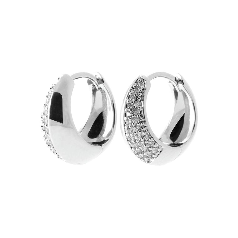 Créoles Lillibet en argent