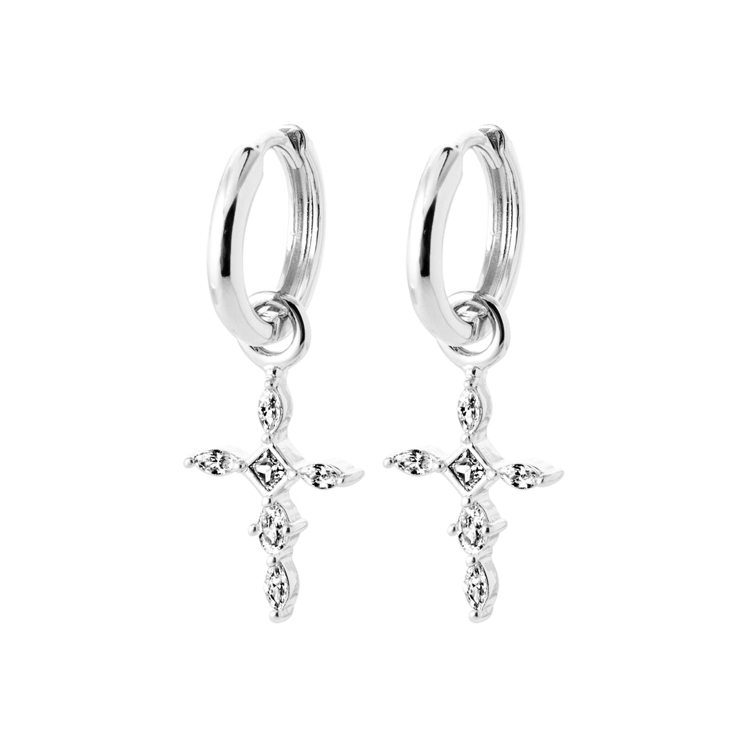Boucles d'oreilles Fadwa en argent
