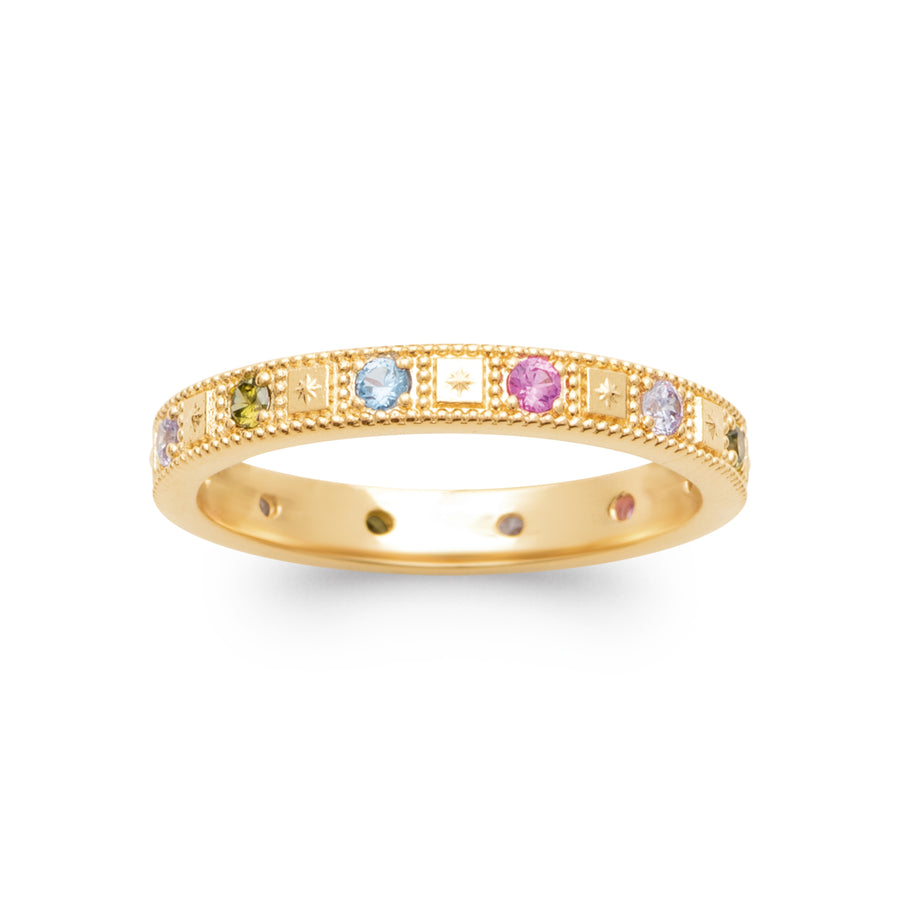 Bague Zuleika en plaqué or