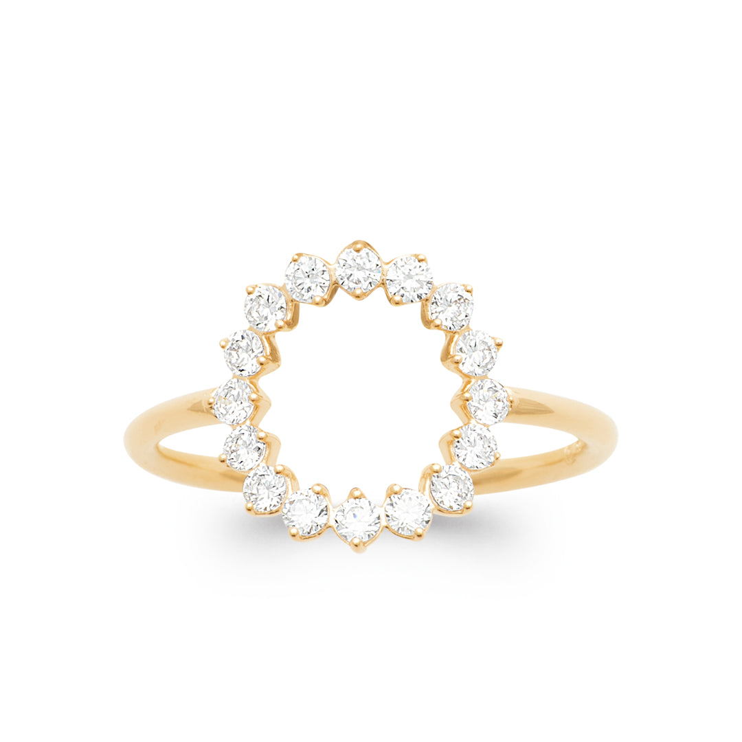 Bague Velina en plaqué or