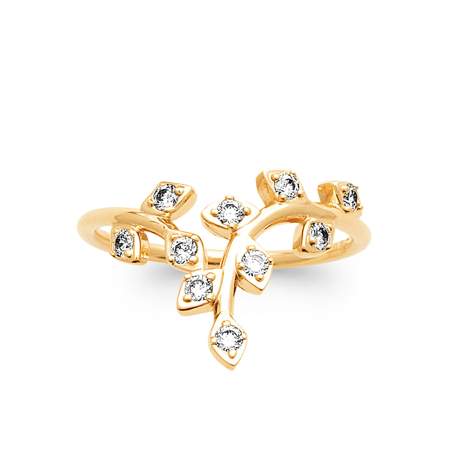 Bague Beril en plaqué or