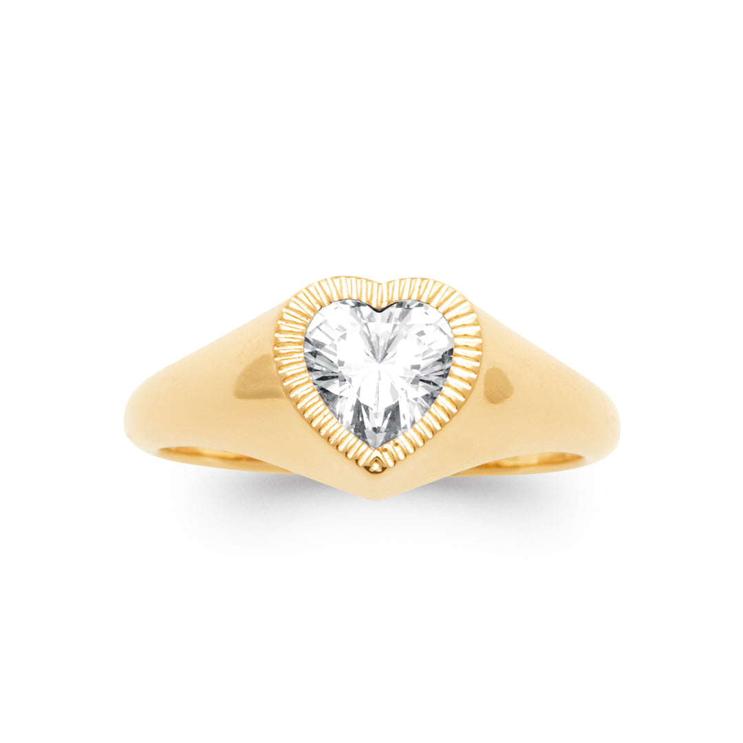 Bague Thyphaine en plaqué or