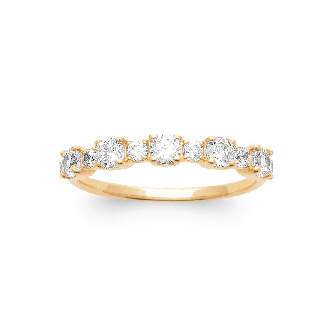 Bague Prescillia en plaqué or