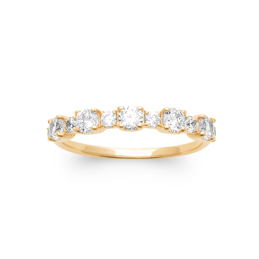 Bague Prescillia en plaqué or