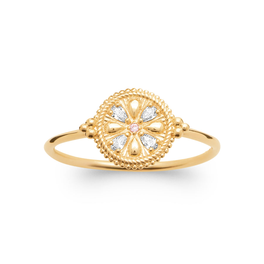 Bague Megan en plaqué or