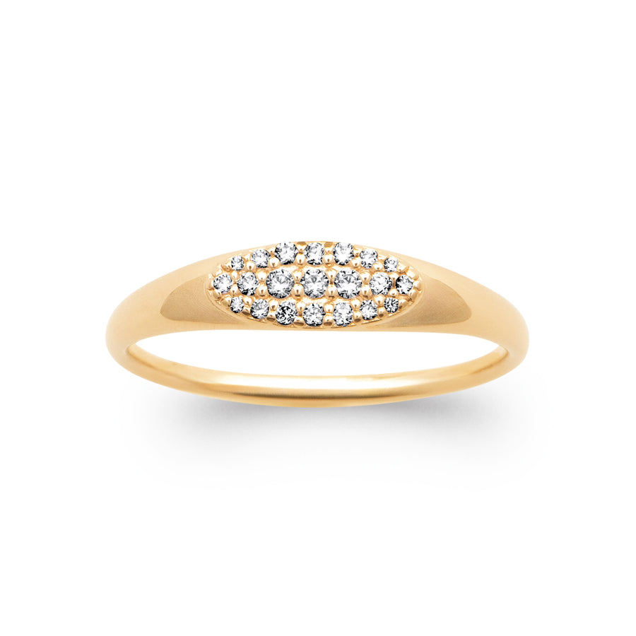 Bague Beata en plaqué or