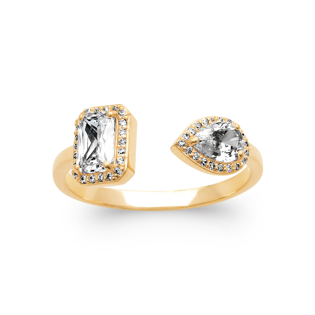 Bague Orlane en plaqué or