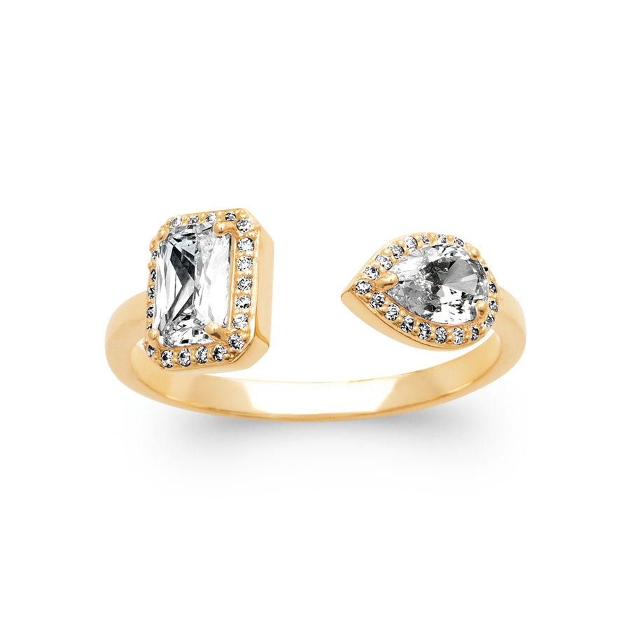 Bague Orlane en plaqué or
