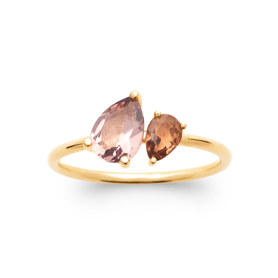 Bague Alessandra en plaqué or
