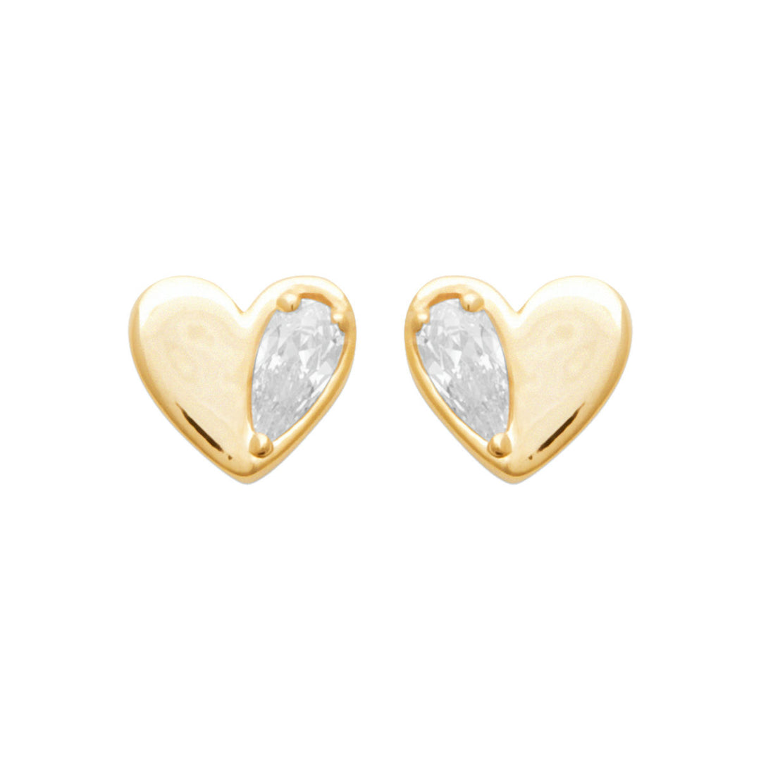 Boucles d'oreilles Ilem en plaqué or