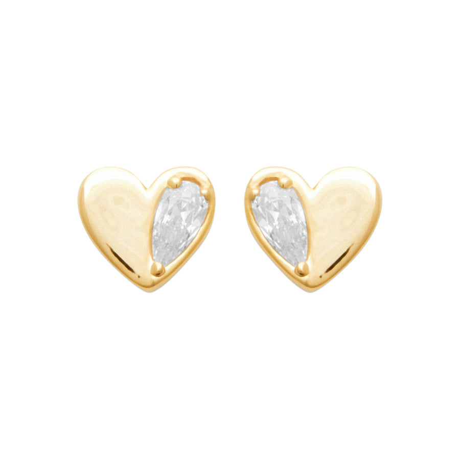 Boucles d'oreilles Ilem en plaqué or