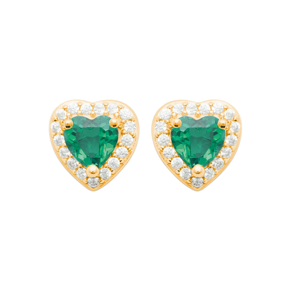 Boucles d'oreilles Rena en plaqué or