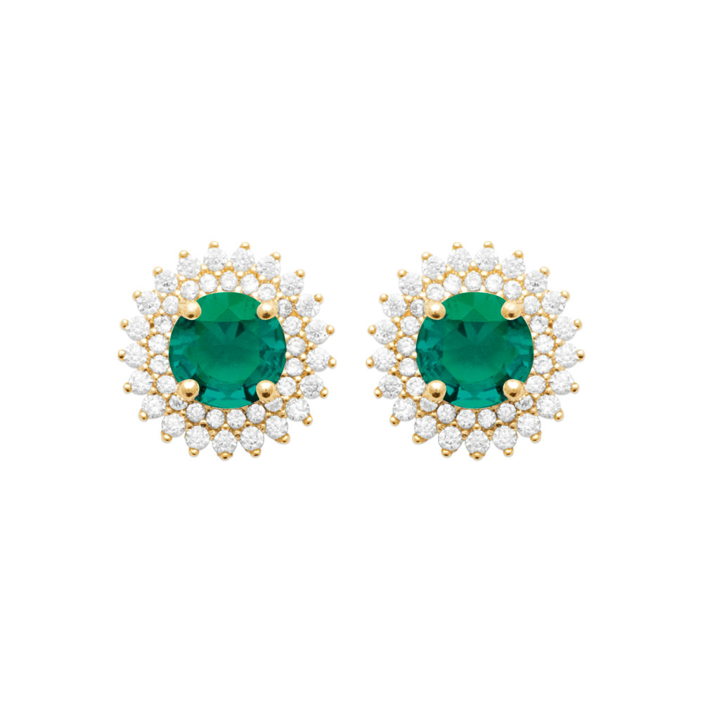 Boucles d'oreilles Atika en plaqué or