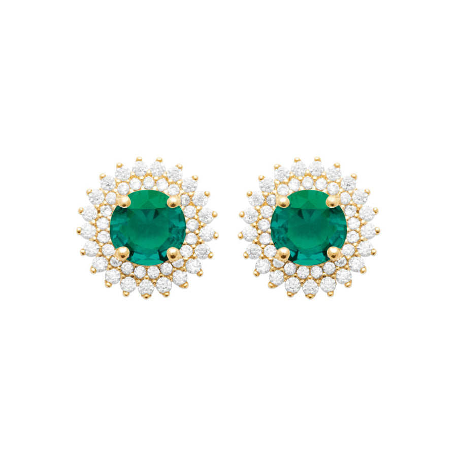 Boucles d'oreilles Atika en plaqué or