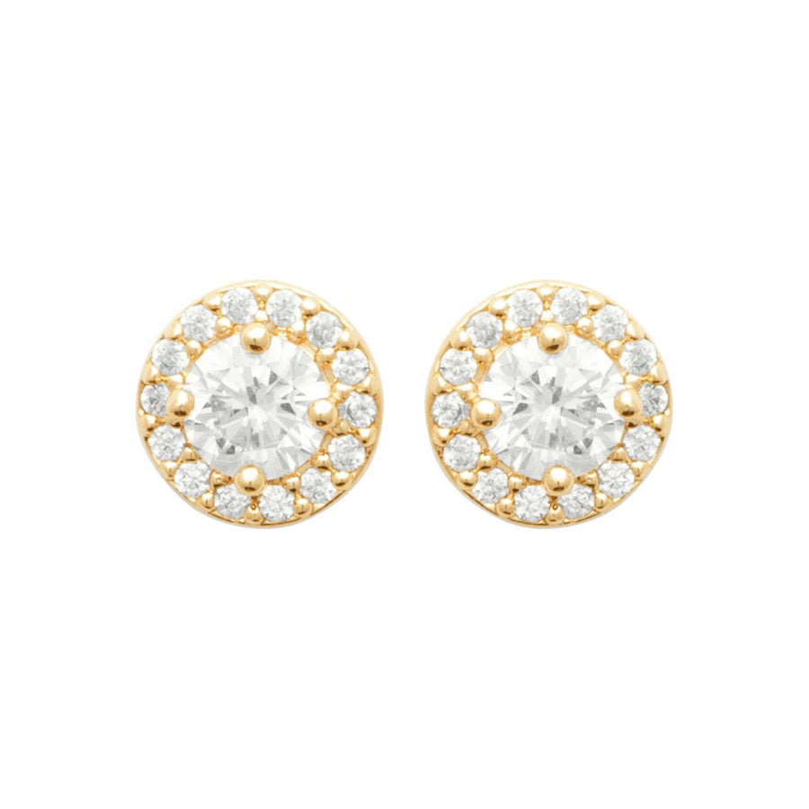 Boucles d'oreilles Gaele en plaqué or