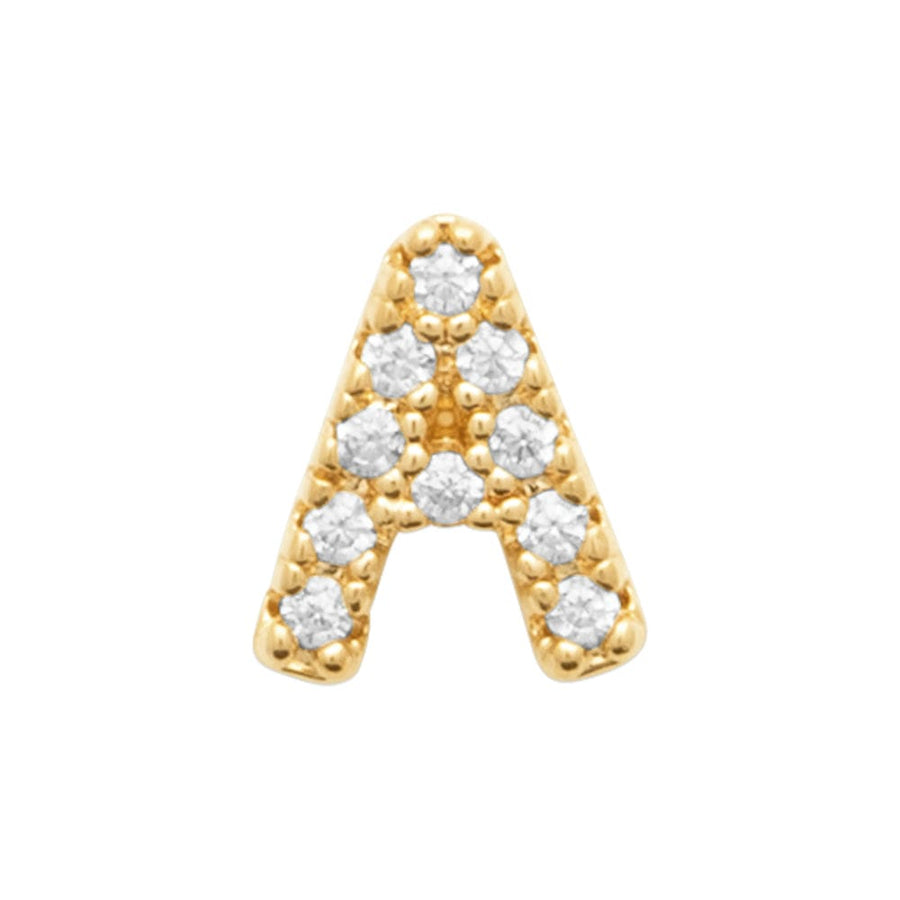 Boucle d'oreille Guillaumine en plaqué or
