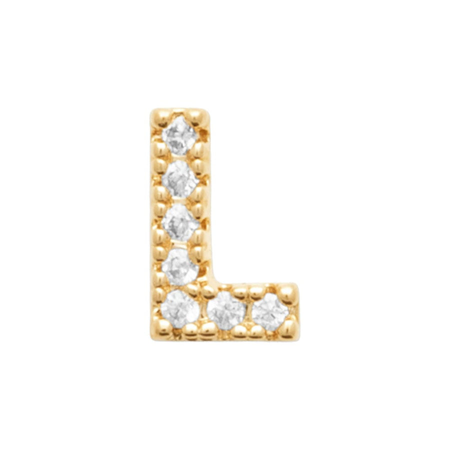 Boucle d'oreille Ionna en plaqué or