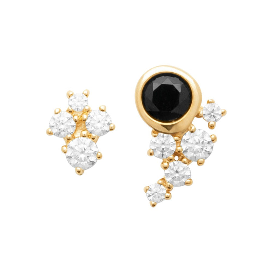 Boucles d'oreilles Lucinde en plaqué or