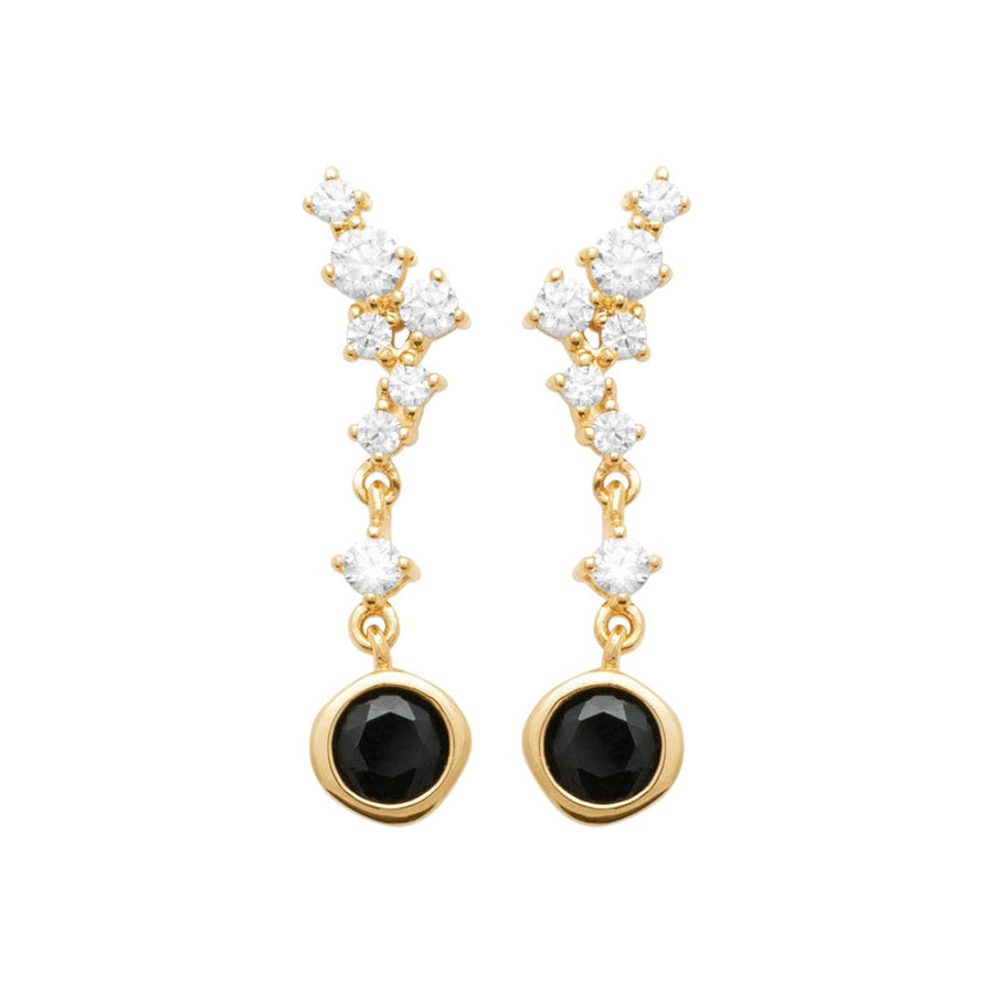 Boucles d'oreilles Manuelita en plaqué or