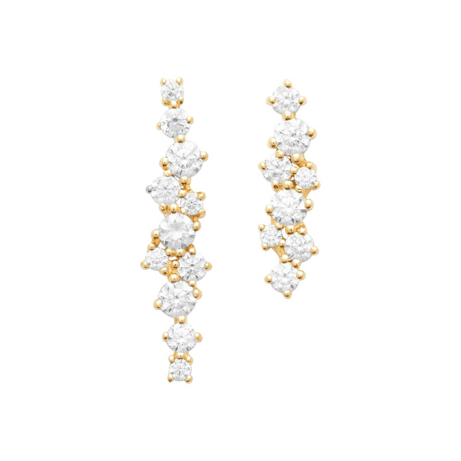 Boucles d'oreilles Auda en plaqué or