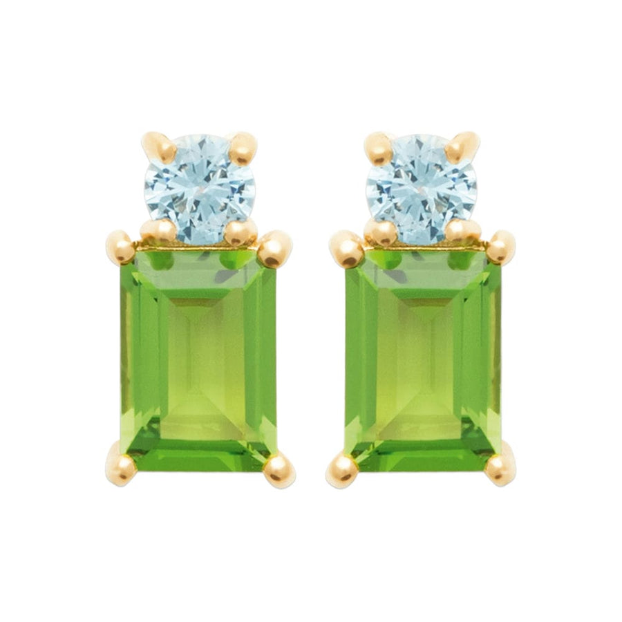 Boucles d'oreilles Abdon en plaqué or