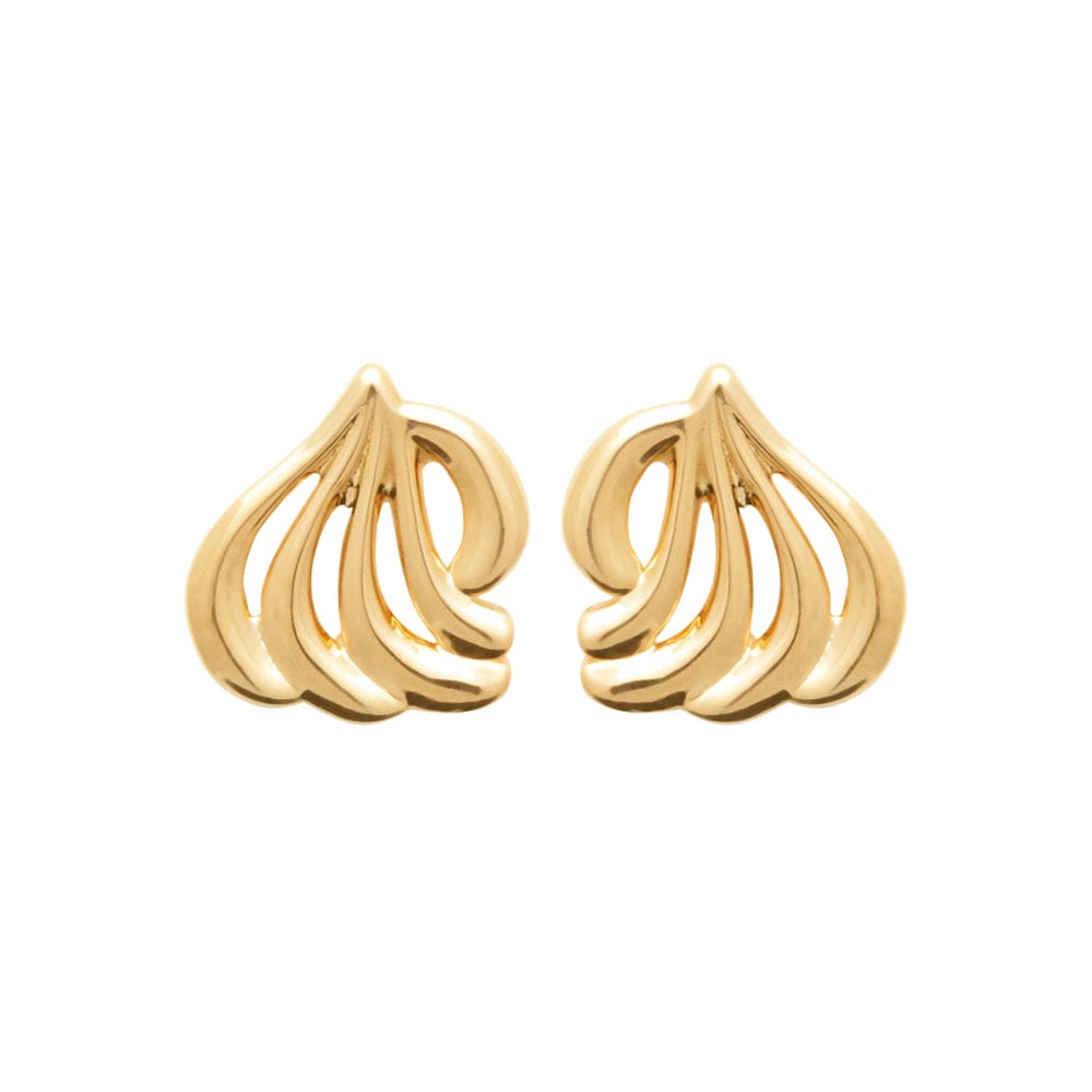Boucles d'oreilles Lux en plaqué or