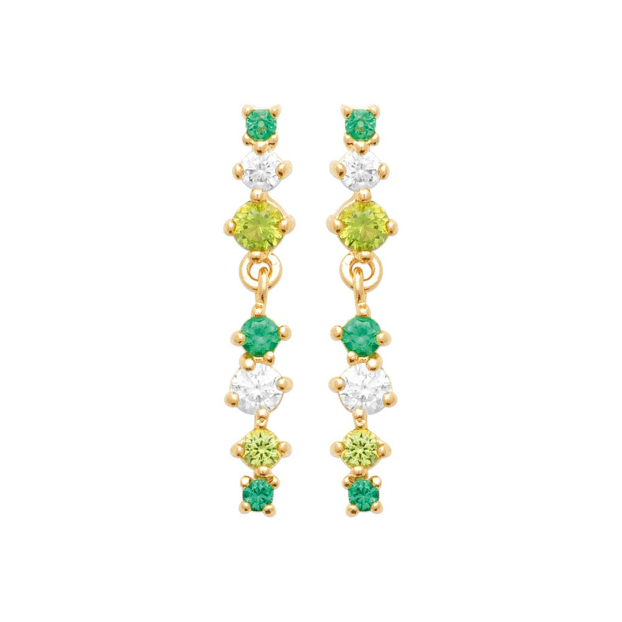 Boucles d'oreilles Norberte en plaqué or