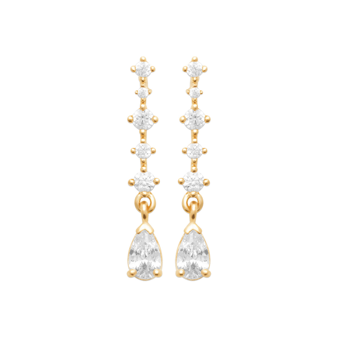 Boucles d'oreilles Zelda en plaqué or