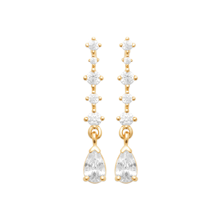 Boucles d'oreilles Zelda en plaqué or