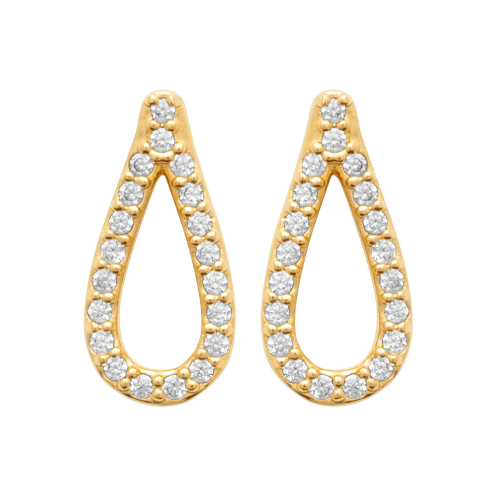Boucles d'oreilles Margaretus en plaqué or