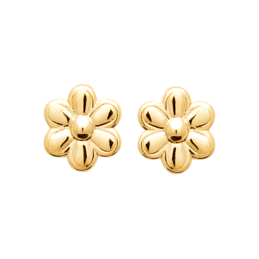 Boucles d'oreilles Gervaise en plaqué or